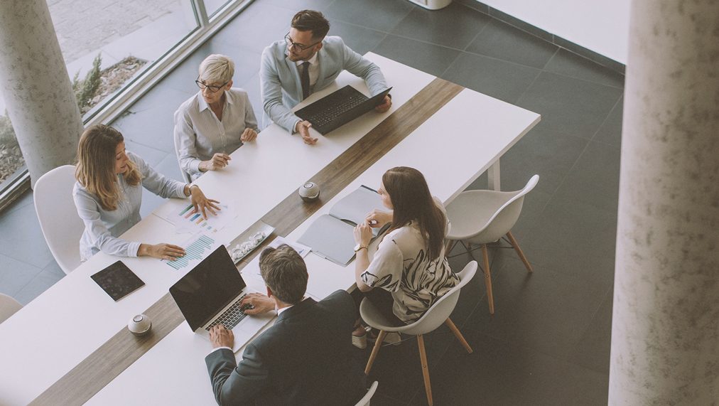 Happy couple cuddling